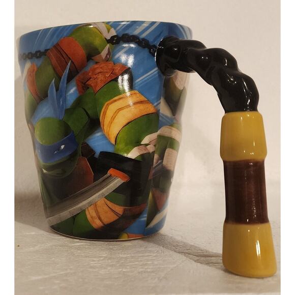 RARE 2015 Exclusive Sea World Australia Nickelodeon Viacom Ninja Turtles Mug - Picture 6 of 8